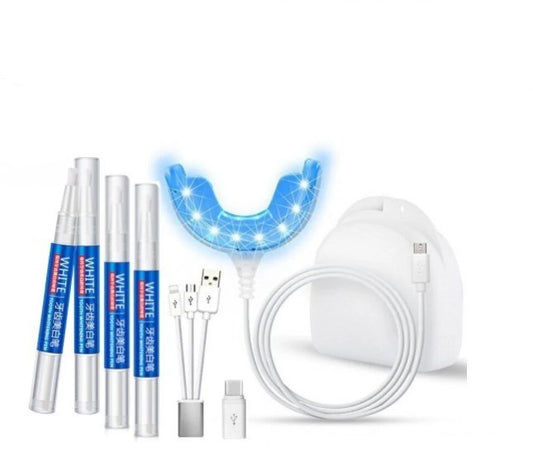 Dental Care Teeth Whitening Kit – Oral Care Set (4/2 Sets, White)