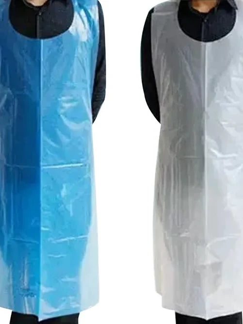 Disposable Plastic Apron Pk of 100, plastic pinny