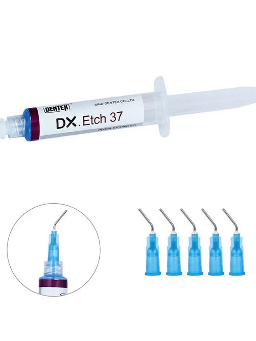 Dentex 37% Phosphoric Acid Etchant Gel – 5ml | Dental Bonding Prep Solution