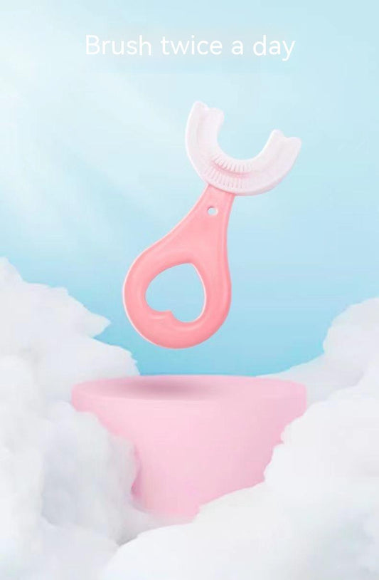 Children’s U-Shaped Toothbrush – Soft Silicone Baby Tooth Cleaner | BPA-Free