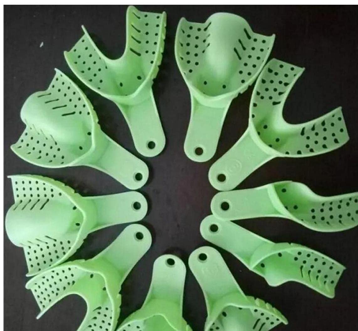 Disposable Dental Impression Trays for Dentistry – Set of 10