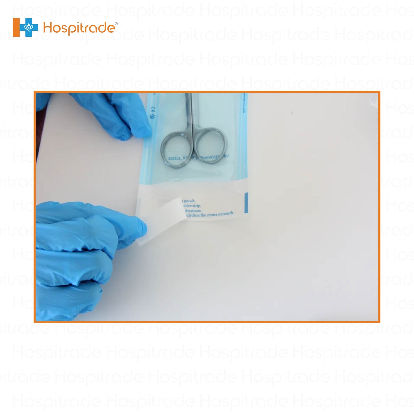 Self-Seal Sterilization Pouches – Pack of 200 | Autoclavable Dental Instrument Bags