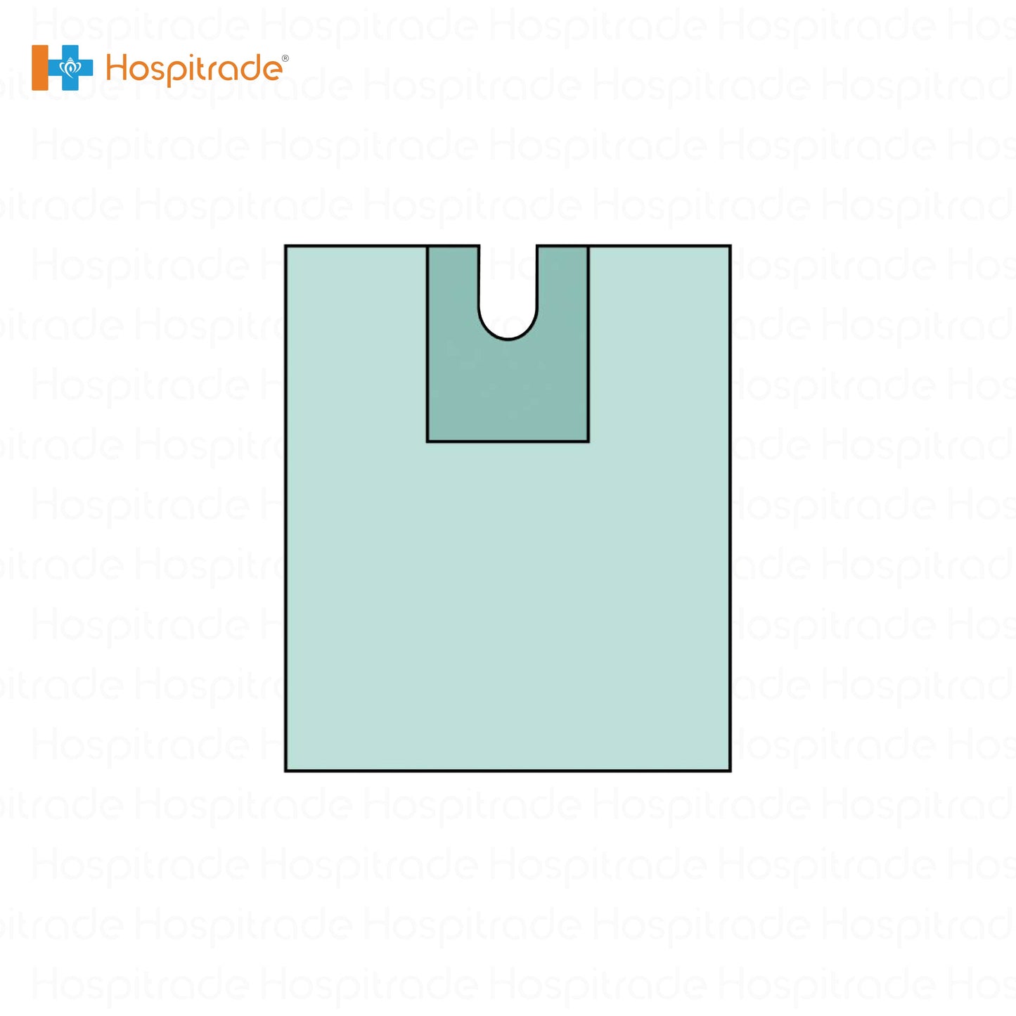 Adhesive Split Drape