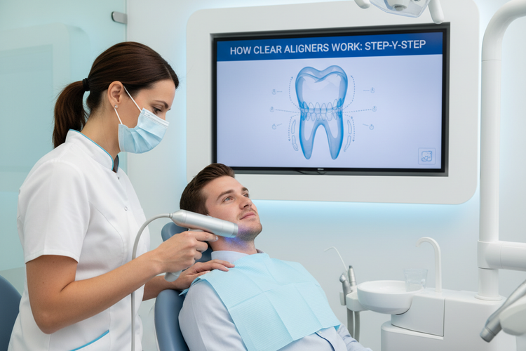 How Do Clear Aligners Work? A Step-by-Step Guide for Dental ...