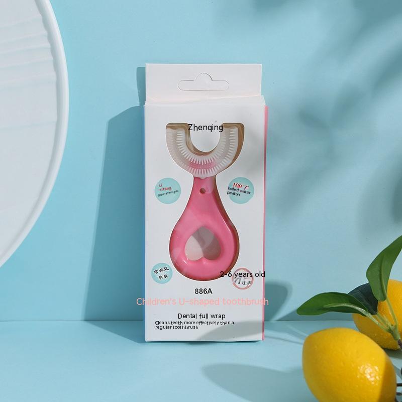 Children’s U-Shaped Toothbrush – Soft Silicone Baby Tooth Cleaner | BPA-Free
