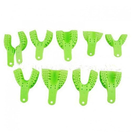 Disposable Dental Impression Trays for Dentistry – Set of 10