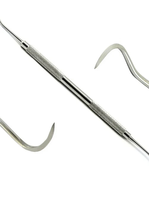 Stainless Steel Dental Probe Double Handle Pack of 2