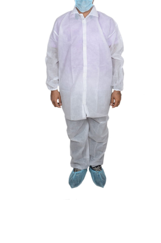 Disposable Coverall Type 5/6 – Full Body Protection Suit | Pack of 50