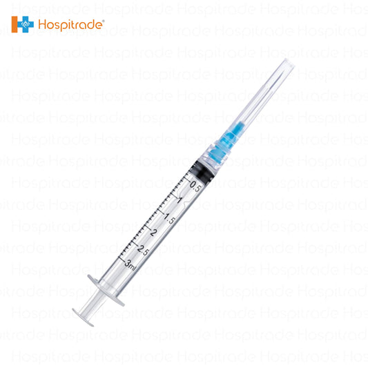 3ml Oral and Dental Irrigation Syringe with needle ideal for Dental Procedures-Pack of 100