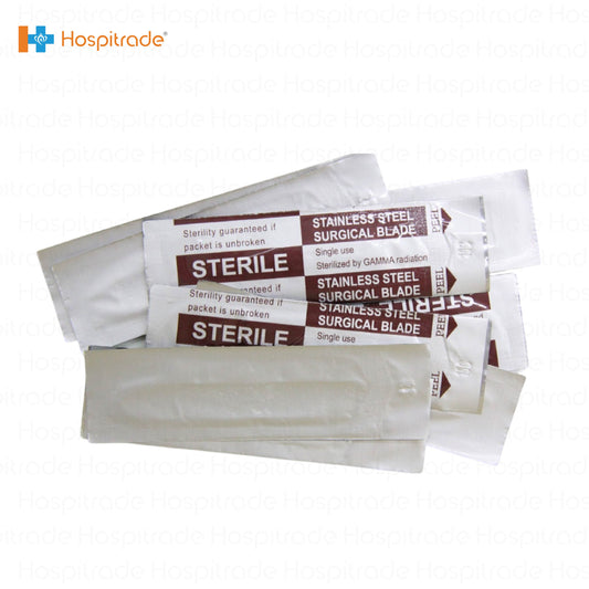 Sterile Surgical Blades (Pack of 100)