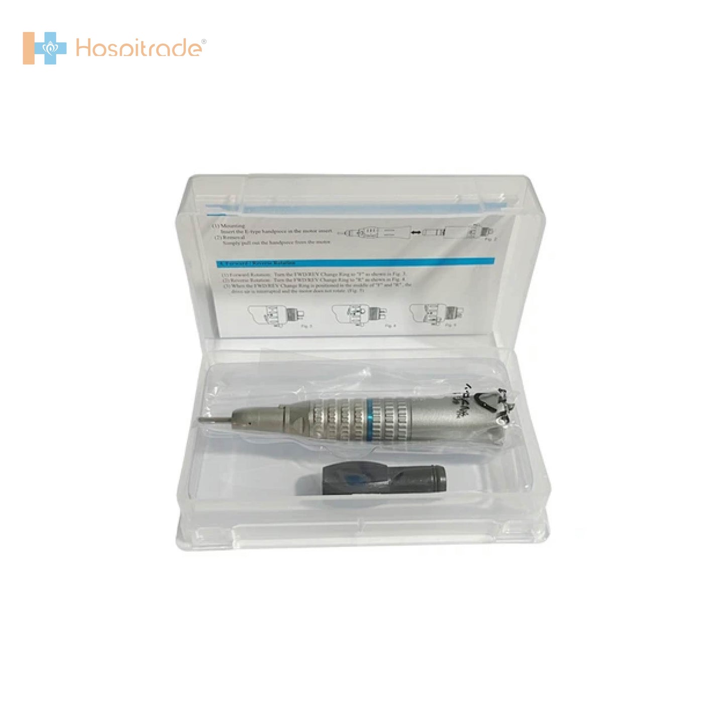 Professional Straight Handpiece with External Straight Head