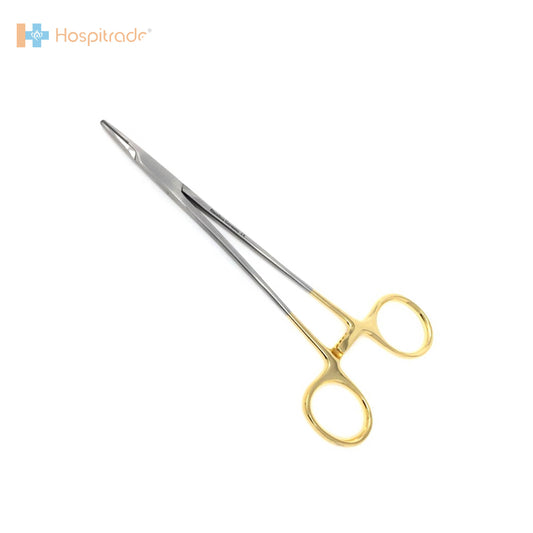 High-Quality 14cm Needle Holder – Serrated Tungsten Carbide Inserts