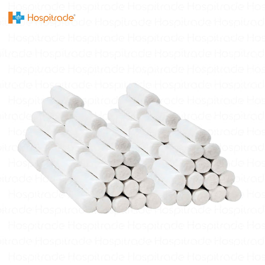 Dental Cotton Rolls | 8mm x 38mm | 400g Bag, 1000 Pcs