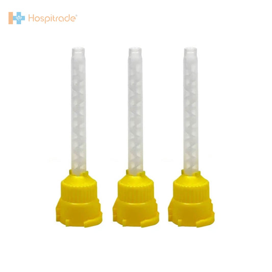 Yellow Mixing Tips for Dental Impressions - Pack of 50