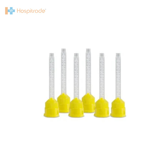 Yellow Mixing Tips for Dental Impressions - Pack of 50