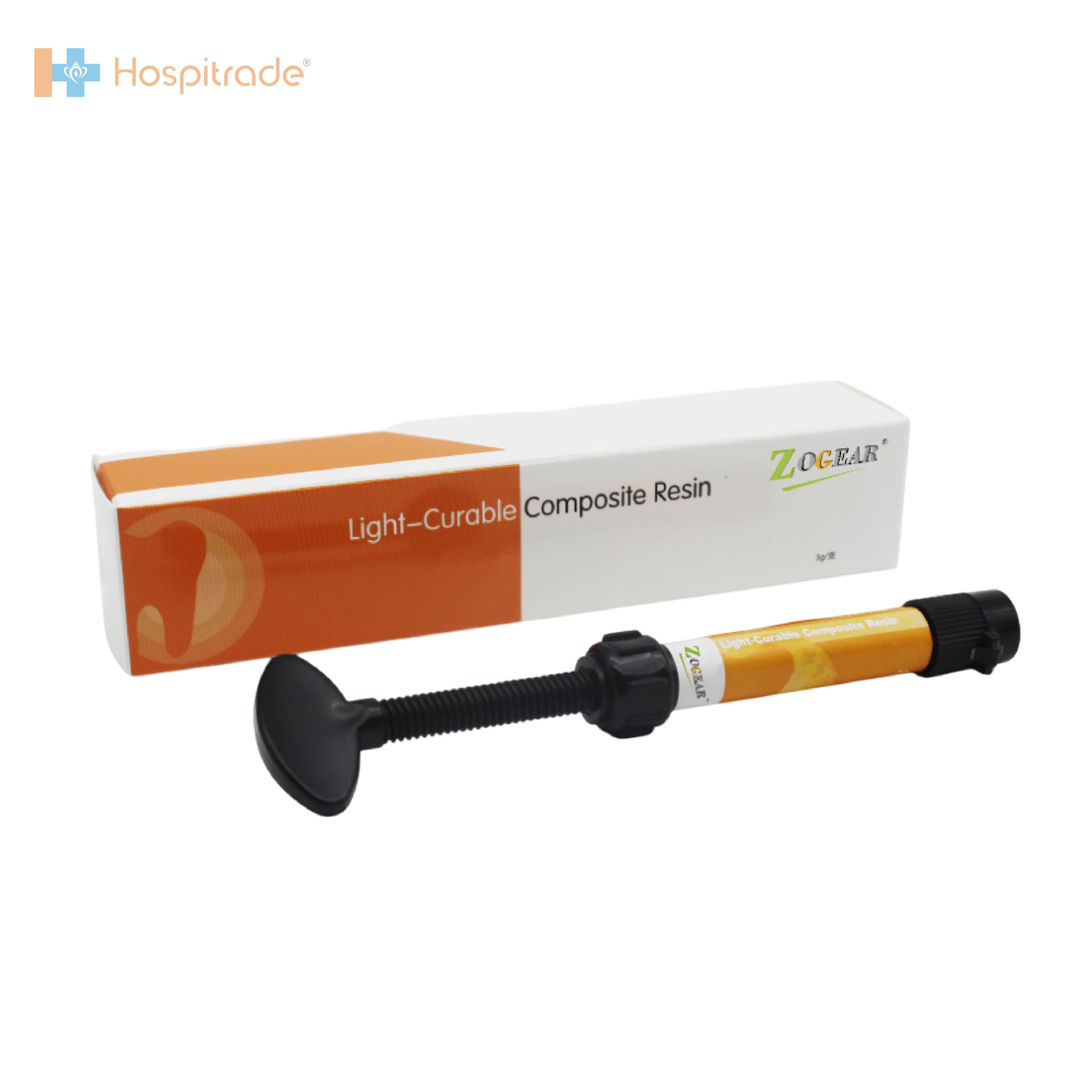 Light-Curable Composite Flowable & Packable Resin – 3g /1.5g Shade A2 ...