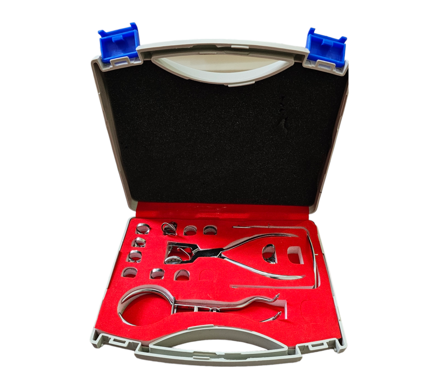 Rubber Dam Starter Kit – 12-Piece Set with Frame, Punch, and Clamps