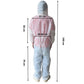 Disposable Coverall Type 5/6 – Full Body Protection Suit | Pack of 50