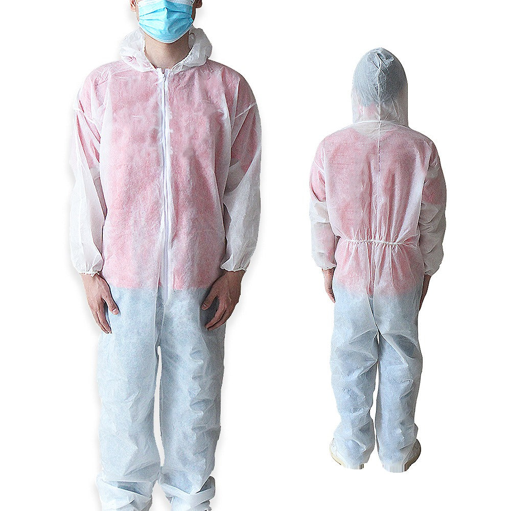 Disposable Coverall Type 5/6 – Full Body Protection Suit | Pack of 50