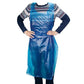 Disposable Blue Plastic Apron – Waterproof & Lightweight | Pack of 100