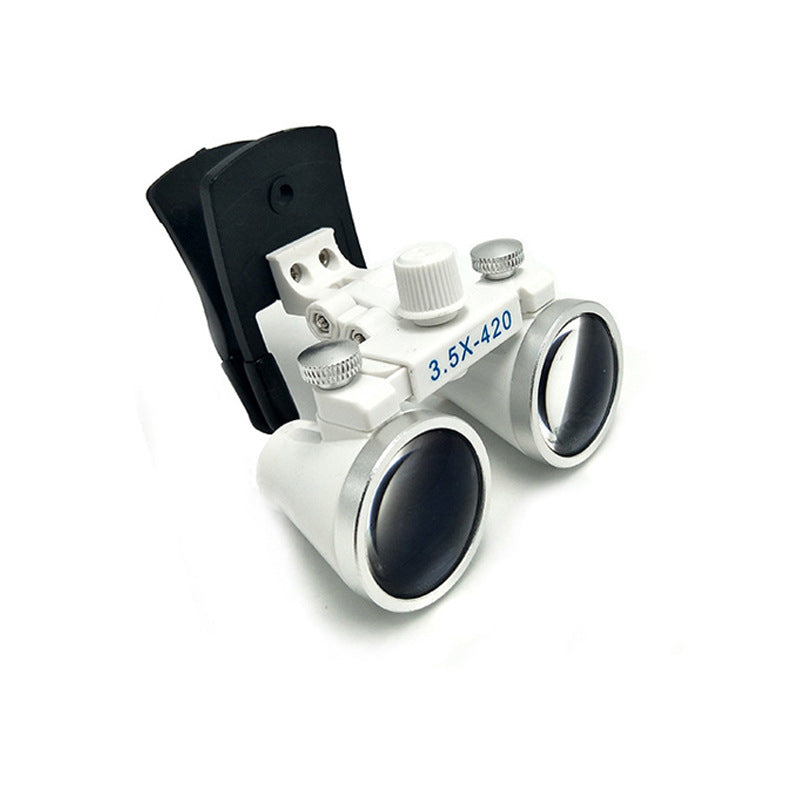 Dental Clip-Type Magnifying Glass – 2.5X/3.5X Loupe for Precision Dentistry