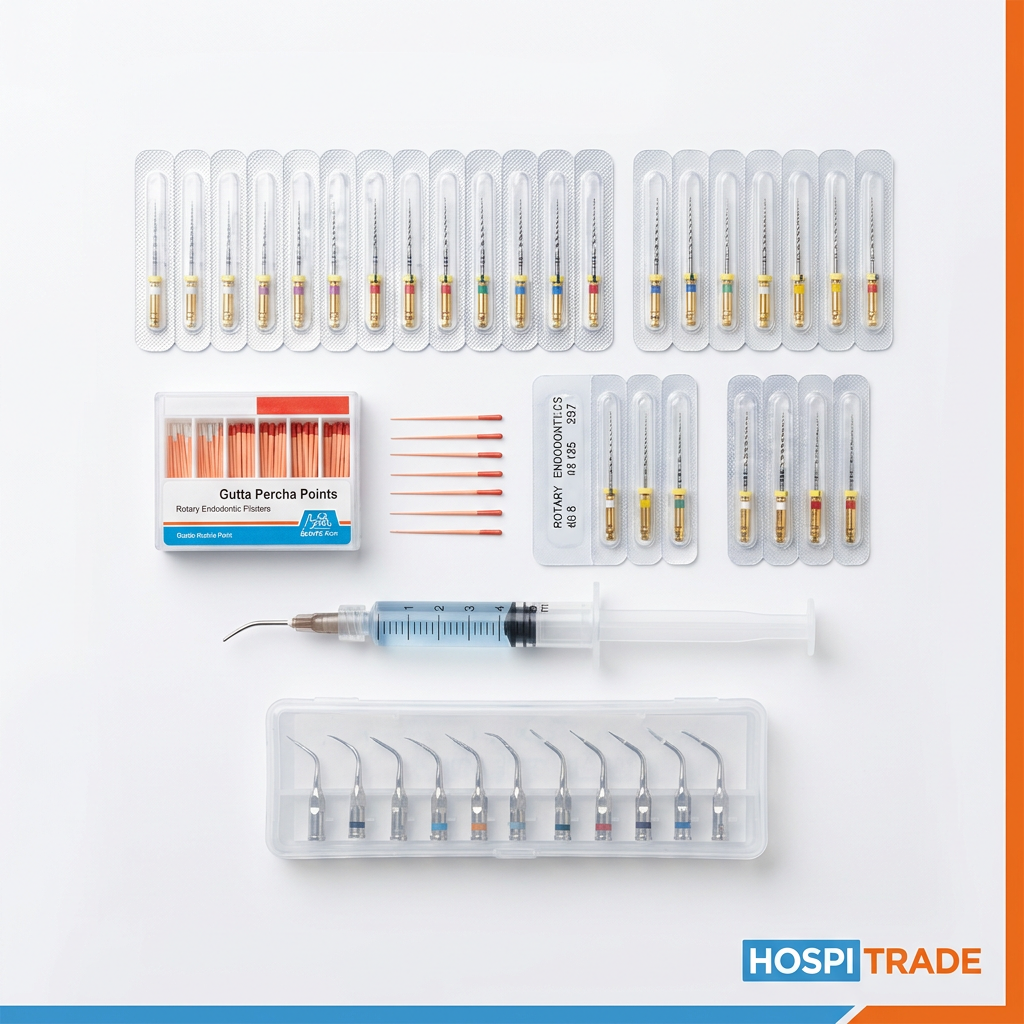 Hospitrade Endodontic Kit - flat lay