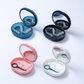 Magnetic suction dental aligners storage box with mirror in multiple colours