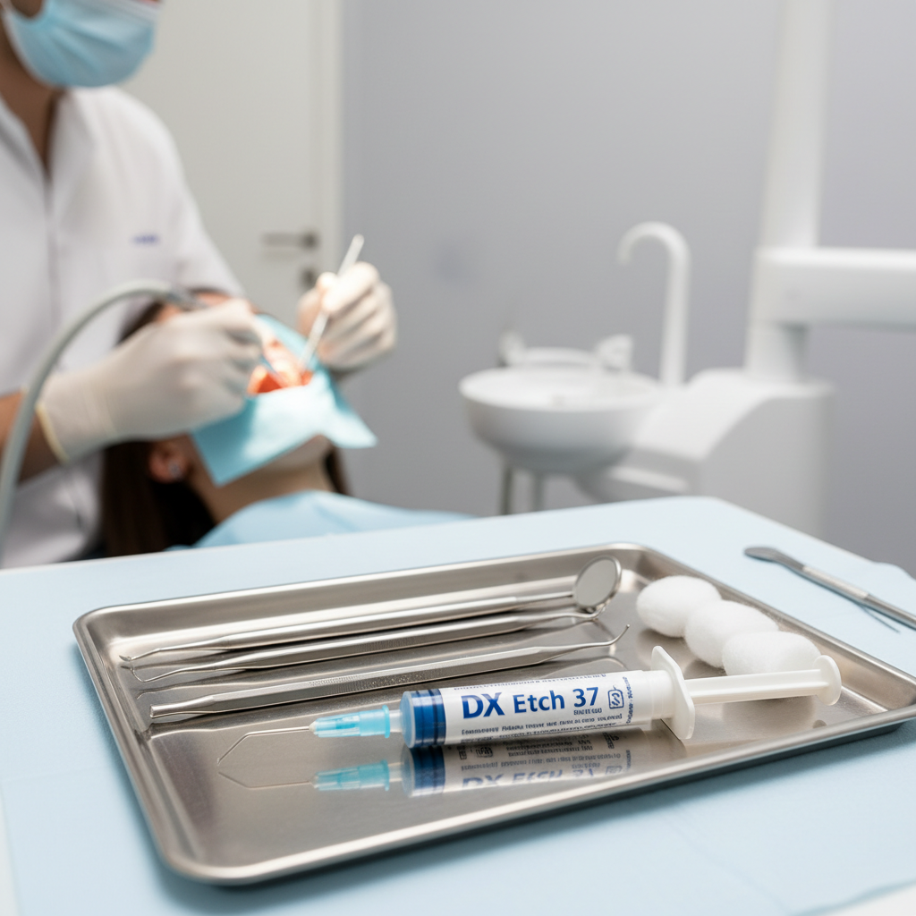 DX Etch 37 in dental clinic lifestyle setting