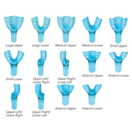 Auto Clavable Impression Trays pack of 10